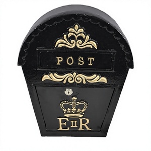 Boîte aux lettres de rue européenne prête à être expédiée pour les avis publics Fabriqué en Inde par conception Impex Fabrication de confiance de boîtes aux lettres de qualité - Product Image 1