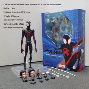 Figurine d'action Spider-Man de haute qualité SHF Gwen Extraordinary Ultimate <span class=keywords><strong>Miles</strong></span> <span class=keywords><strong>Morales</strong></span> 2099 Spider, jouet pour garçon - Product Image 1