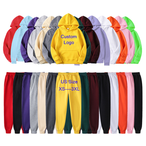 เสื้อวอร์มผ้าฟลีซมีฮู้ดสำหรับผู้ชาย,พิมพ์โลโก้แบบเฉพาะ - Product Image 3