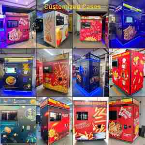 Máquina Expendedora de Papas Fritas Comercial China con Pantalla Táctil de 32 Pulgadas, Operada con Tarjeta de Crédito y Monedas, Gestión Basada en la Nube - Product Image 5