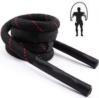 FDFIT Yetişkin Ağırlıklı Atlama İpi Battle Ropes, Erkekler ve Kadınlar İçin Ev Spor Salonu Fitness Aksesuarları