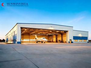 Hangar con Estructura de Acero Resistente, Sin Columnas, para Aviones Civiles y Drones, con Gran Espacio Interior - Product Image 2