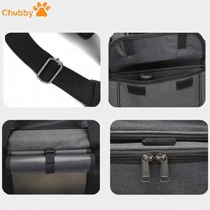 Meilleures fournitures pour animaux de compagnie, valise de transport portable pour animaux de compagnie, roues détachables, respirante, pliable, grande capacité, sac de transport pour animaux de compagnie pour les voyages - Product Image 6