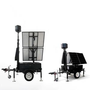 Remorque <span class=keywords><strong>solaire</strong></span> <span class=keywords><strong>autonome</strong></span> mobile avec vidéosurveillance sans fil pour la surveillance des emplacements éloignés - Product Image 3