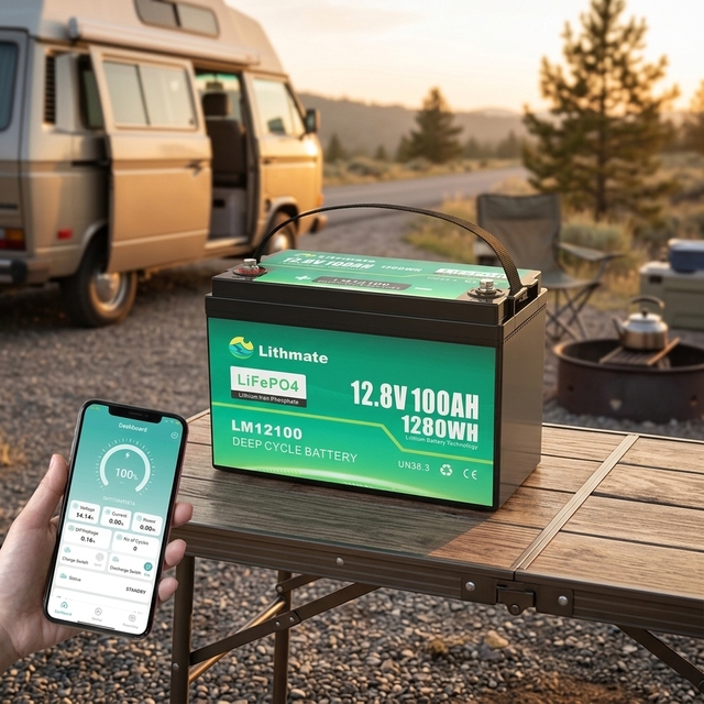 Group 31 RVs Lihtium Batteries 12V 100Ah 105Ah 120Ah 150Ah 180Ah 200ah 300Ah 400Ah Li-Ion Battery for Camper