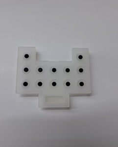 Clavier en silicone translucide personnalisé, télécommande, bouton étanche, panneau de commande, pavé tactile - Product Image 2