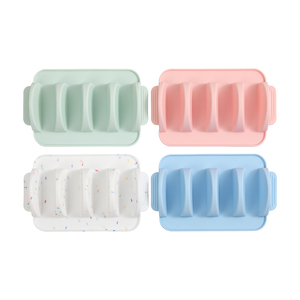 Silicone Taco Plates Holder Stand Taco <b>Rack</b> <b>With</b> Dividers Kitchen Serving <b>Tray</b> for Tortilla Party Family Dinner Grill - Product Image 1
