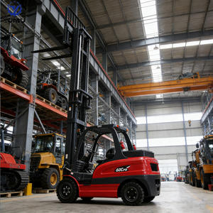 CE-gecertificeerde zware elektrische vorkheftruck, eenvoudig te hanteren voor ranch- en boerderijactiviteiten, evenals voor stationair transport en handling. - Product Image 3