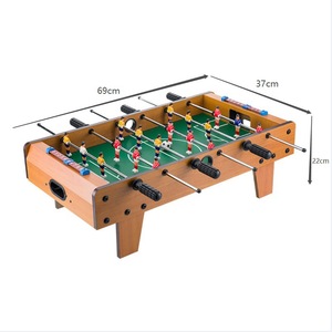 Gioco di <span class=keywords><strong>calcio</strong></span> da tavolo <span class=keywords><strong>per</strong></span> bambini al coperto gioco da <span class=keywords><strong>esterno</strong></span> Mini <span class=keywords><strong>calcio</strong></span> da tavolo portatile di grandi dimensioni in legno biliardino - Product Image 2