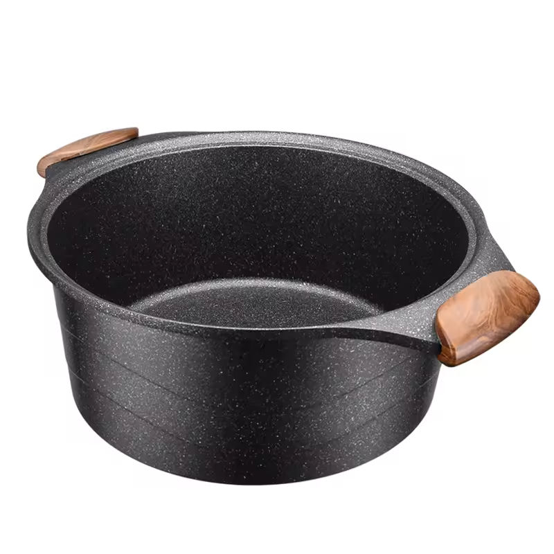 หม้อซุปใสสีดำ