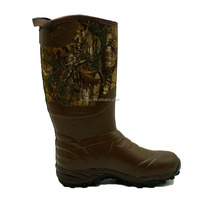 Bottes de chasse en néoprène camouflage pour hommes, imperméables et isolées, pour la chasse au canard et au cerf en plein air