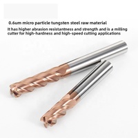 Forets hélicoïdaux Yeshfit 1/8 Dia Micro en titane solide avec pointe recouverte de nitrure d'aluminium, tige droite, pour perçage de l'acier inoxydable