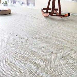 Tapetes de Espuma EVA de Alta Densidad, Encajables, con Diseño de Madera, Ecológicos, Duraderos, para el Hogar, Gimnasio, Juegos Infantiles, Alfombras de Rompecabezas - Product Image 2