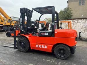 Wholesale Price Original Japanese Diesel Engine <b>Used</b> HELI Counterbalance Forklift 5 Ton Heavy Duty 1220mm Fork Length 6 Months - Product Image 5