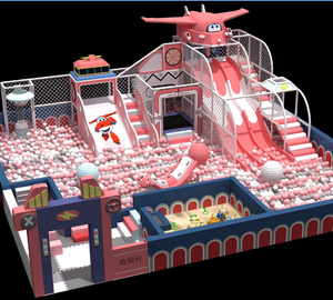 Eibele Mejor Precio Niños Soft Play Equipment Indoor Soft Contained Playground <span class=keywords><strong>con</strong></span> Ball Pit para Padre-Hijo Restaurante - Product Image 4