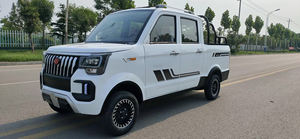 Nouvelle Voiture Électrique Familiale 2026 Chine 45km/h Pickup Livraison Propulsion Arrière Sièges en Cuir Intérieur Clair Écran Tactile Caméra - Product Image 5