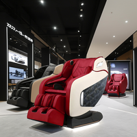 2024 luxe corps complet électrique AI chaleur intelligente inclinable Stretch 3D Robot main SL piste zéro gravité Shiatsu Portable pliable