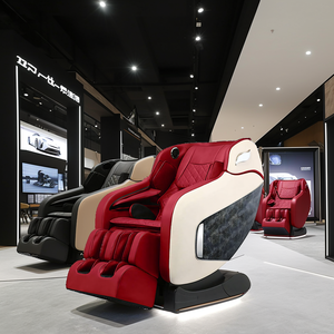 2024 luxe corps complet électrique AI chaleur intelligente inclinable Stretch 3D Robot main SL piste zéro gravité Shiatsu Portable pliable - Product Image 2