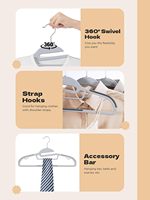 Cintres à vêtements compacts en plastique ABS à un seul niveau, antidérapants, pour costumes, chemises, pantalons, robes, lot de 50, vente en gros, pour armoire