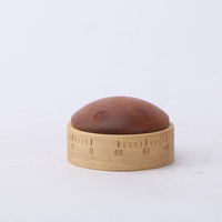 Timer Bambu Ramah Lingkungan dengan Logo yang Dapat Disesuaikan, Universal untuk Kantor Rumah Pabrik Kustom