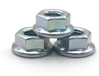 304 Mur Flens Heksagonal dengan Ring Cocok untuk Baut M8 - M24.