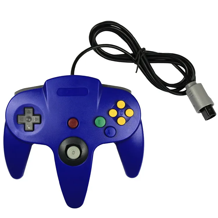 ISHAKO Joystick N64 Wired Game Joypad Controller For Nintendo 64