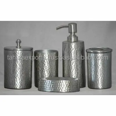 New Style Design Bathroom Sets Home Decoration Hammered Luxury Hot Selling Bathroom Set Hotels And Restaurant