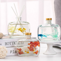 Diffuseur de parfum d'ambiance 100 ml, parfum de fleurs éternelles, aromathérapie sans flamme, huile essentielle, ensemble de diffuseur de parfum