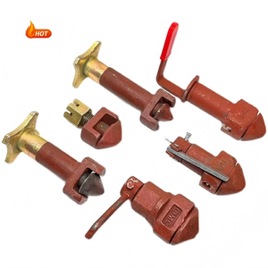 Bloccaggio a torsione semi-automatico in acciaio fuso per container con compatibilità THT/CIMC per il fissaggio di rimorchi auto e telai container - Product Image 1