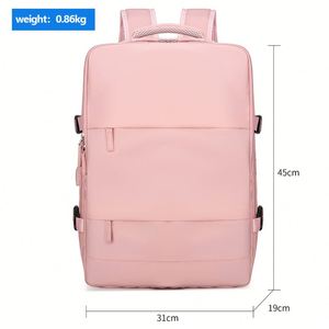 <b>Women</b> College <b>Travel</b> Custom Sports Stylish Black Polyester Waterproof Bagpack Back Pack Student School Laptop Bag <b>Backpacks</b> - Product Image 6