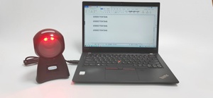 공장 공급 하이 퀄리티 USB 인터페이스 플랫폼 케이블 바코드 스캐너 레이저 기술은 1D + 2D 테이블 탑 옴니 스톡을 지원합니다 - Product Image 5