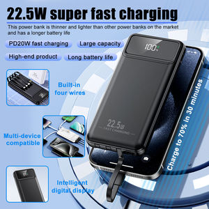 Banco de energía portátil OEM de fábrica 100000mAh 50000mAh Banco de energía <span class=keywords><strong>solar</strong></span> de carga rápida 20000Mah - Product Image 2