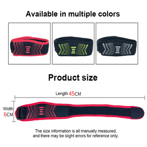 Chất lượng cao mới thời trang Polyester đầu gối hỗ trợ cú đúp cho chạy đi bộ đường dài PowerLifting cung cấp tuyệt vời khuỷu tay Miếng đệm đầu gối - Product Image 5