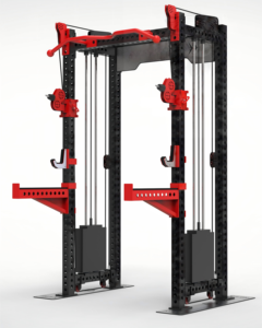 Station de musculation multifonctionnelle tout-en-un en acier inoxydable pour usage commercial en salle de sport, équipement de fitness OEM avec rack Smith - Product Image 4