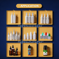 Ligne de production automatique de remplissage, de bouchage et d'étiquetage de flacons de gouttes pour les yeux de 5 ml, remplisseur de liquides ophtalmiques de haute précision