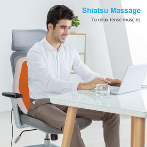 rückenbeschwerden linderung batteriebetrieben reisegleichter ergonomischer lendenwirbelstütze kissen & sitzkissen für bürostuhl - Product Image 4