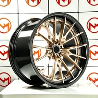 Jantes de voiture pour passagers Maxtera en fibre de carbone forgée sur mesure, style Vorsteiner VMP-202, pour McLaren, Ferrari, Porsche, Audi, BMW, jantes en alliage