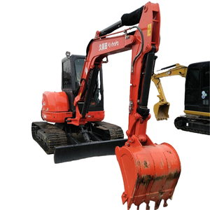 Kubota รถขุดตีนตะขาบมือสองของญี่ปุ่น u55-4 5ton ใบรับรอง CE - Product Image 1