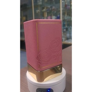 Caja de regalo para perfumes al por mayor, color rosa, revestimiento de cuero, EVA, forma cuadrada, personalizable según la demanda - Product Image 5