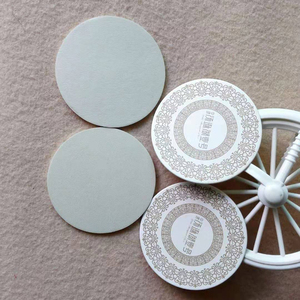 Custom Logo Absorbent Paper Coasters Round Square Beer Coasters Eco-friendly Promotional Gifts