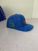 Gorra Snapback de Gamuza con Bordado 3D, Personalizada o al por Mayor, Gorra Snapback 100% Gamuza con Mezcla de Lana Acrílica