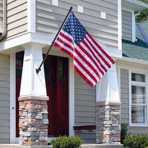 Bandera Personalizada de Alta Calidad para Días Festivos, Impresión Digital por Sublimación, Poliéster Bordado, Tamaño Personalizado, Bandera de Pared para Exteriores - Product Image 4