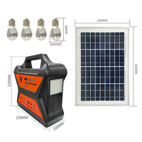 Système d'énergie solaire, batterie solaire PWM 7000mAh, batterie au plomb-acide, panneaux solaires, lanterne de camping, chargeur de téléphone, onduleur, utilisation domestique