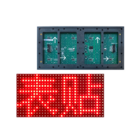 Affichage LED Publicité HD extérieure Bonne qualité Module LED couleur unique Module LED
