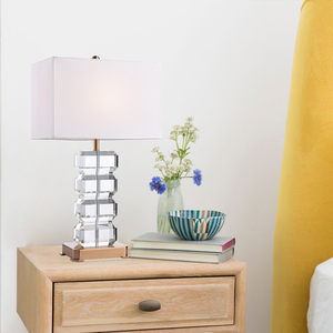 Tikanna Promozione Hot-Vendita A Buon Mercato <span class=keywords><strong>Paralume</strong></span> In Tessuto E27 Tavolo in <span class=keywords><strong>Cristallo</strong></span> di Luce per la Camera Da Letto - Product Image 3