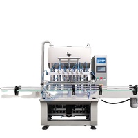 Ligne de production automatique d'eau en bouteille avec servomoteur à piston pour l'emballage et le remplissage de liquides Hines
