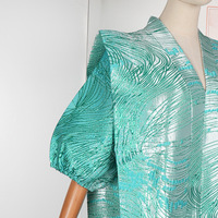 Robe ample imprimée pour femmes africaines grandes tailles, style kaftan, col en V, manches courtes, tenue formelle traditionnelle