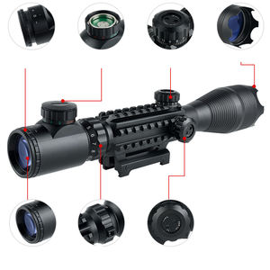 SYQT 4-16X50 EG Taktisches Zielfernrohr mit Taschenlampe, Rotem Laservisier, Weitbereichs-Nachtsicht und Zielzubehör - Product Image 4