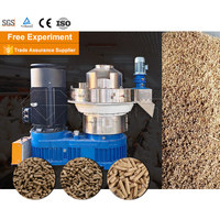 Poêle à bois granulés faisant la machine moulin à granulés de balle de riz