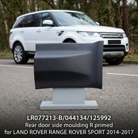 Moulure latérale de porte arrière LR077213-B/044134/125992, spécifications d'usine, apprêtée, pour LAND ROVER RANGE ROVER SPORT 2014-2017